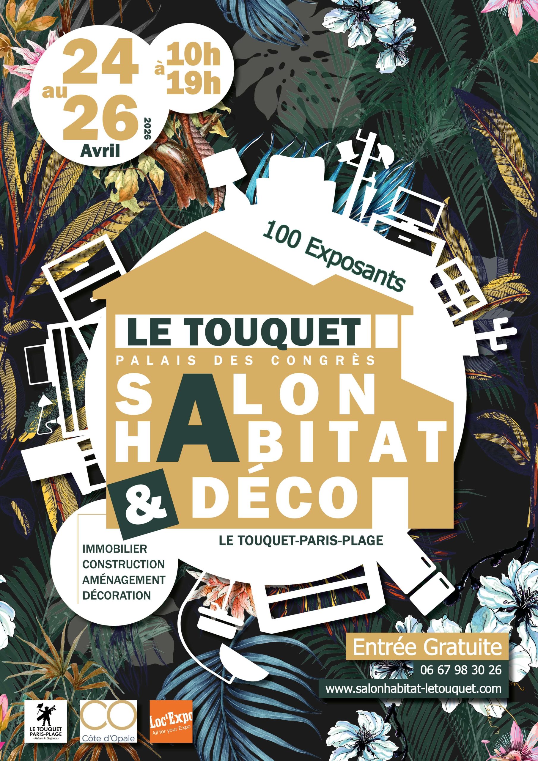 Affiche Habitat Le Touquet 2026